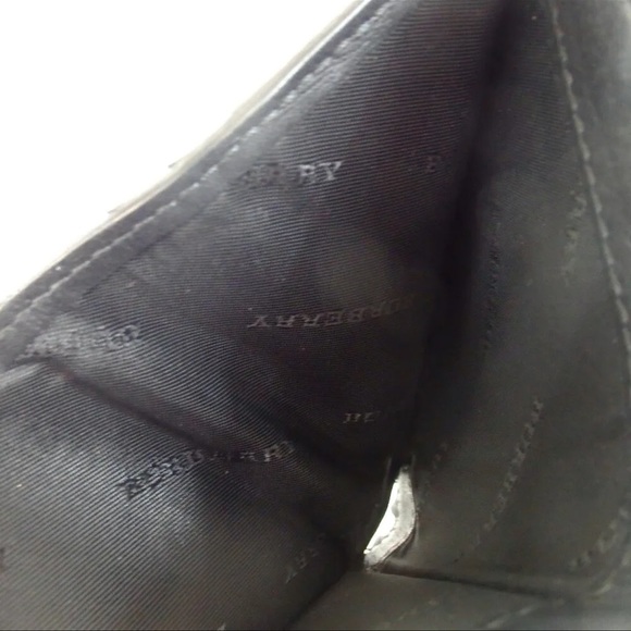 AUTH BURBERRY Nova Check Canvas Wallet W/ Box - Picture 7 of 12